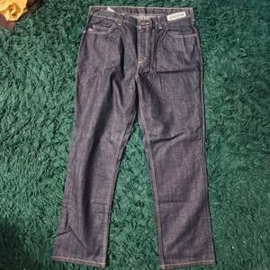 NWT Carhartt Dark Wash Workwear Jeans Rental Denim Straight Leg W38 L32